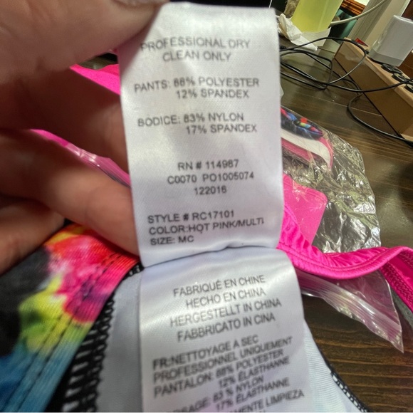 NWT Revolution 2 piece Halloween Dance Costume Size M - Picture 12 of 13